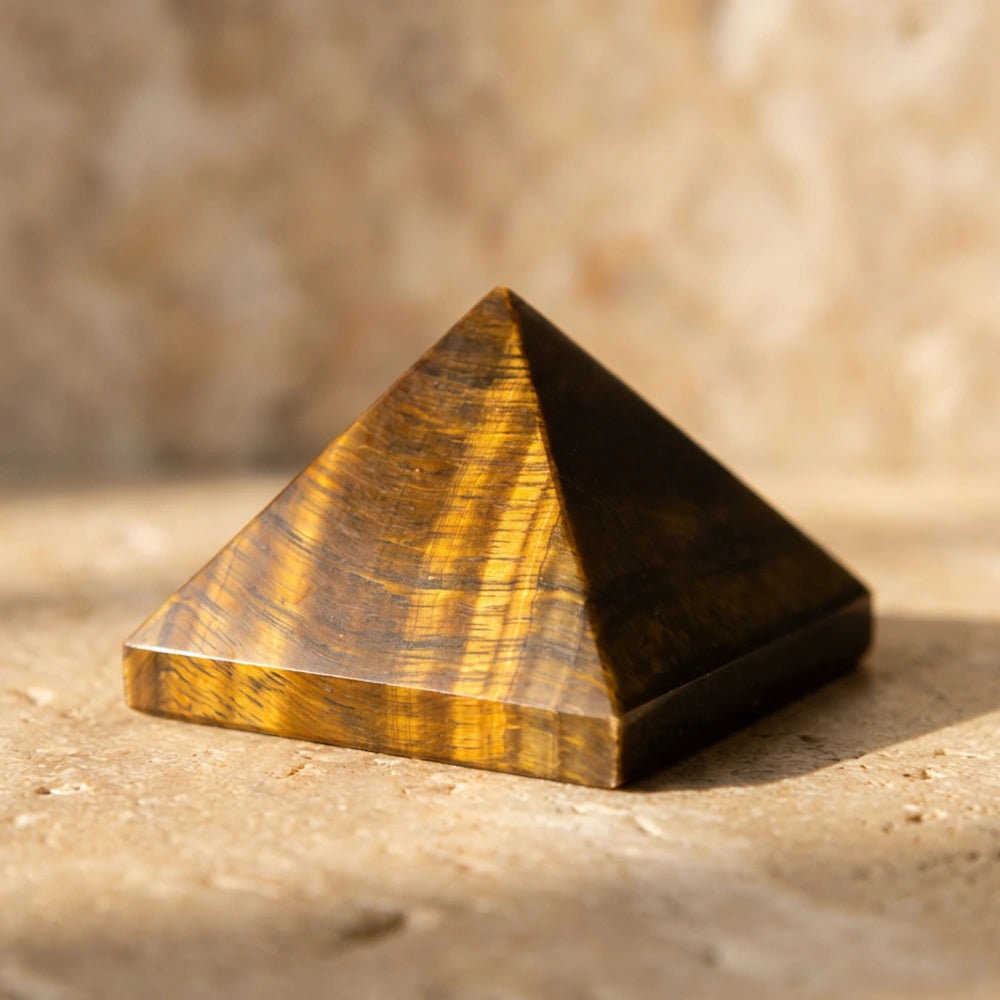 Tiger's Eye Protection Pyramid