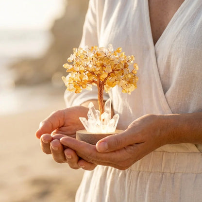 Golden Wealth Manifestation Lamp