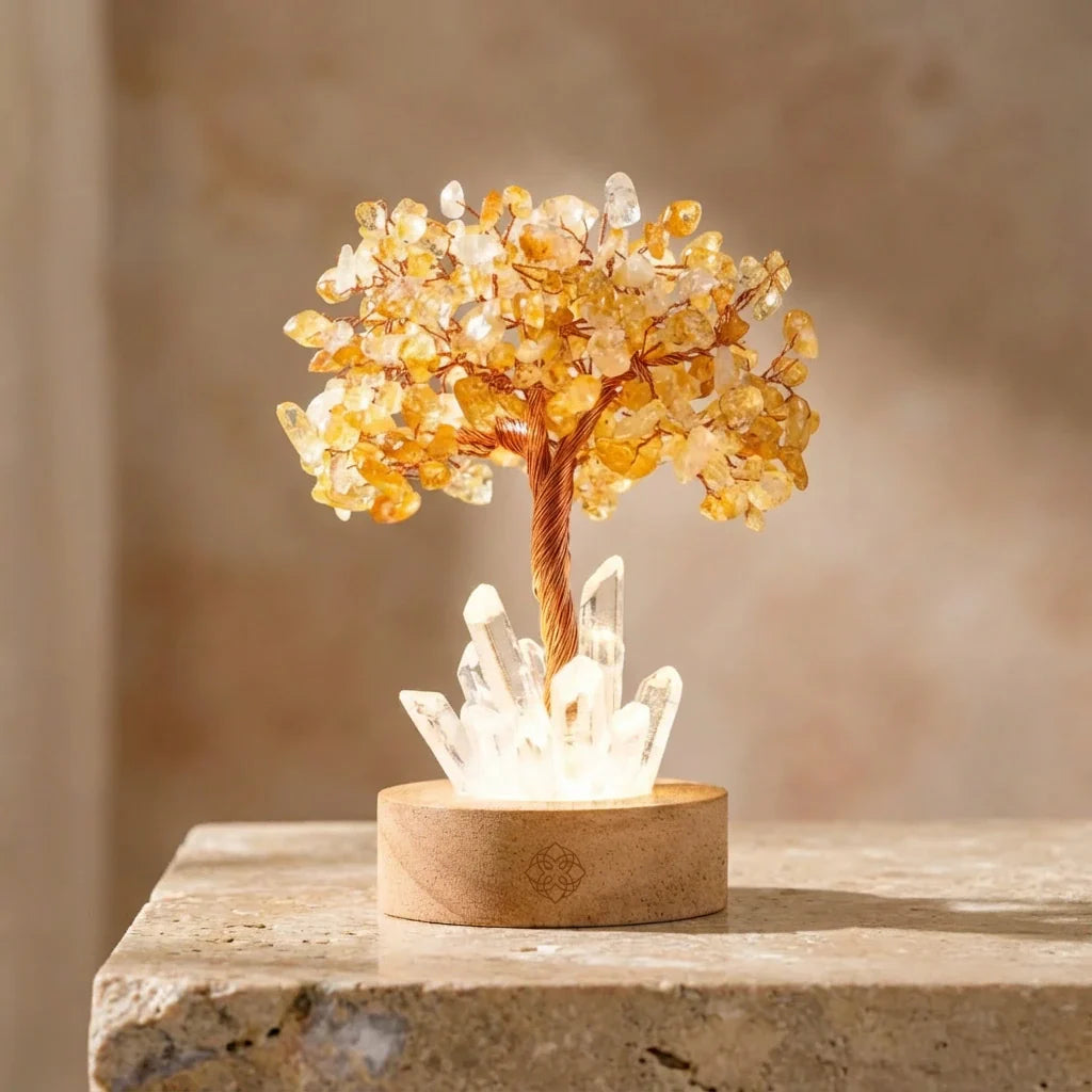 Golden Wealth Manifestation Lamp