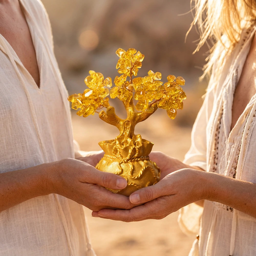 Citrine Prosperity Tree
