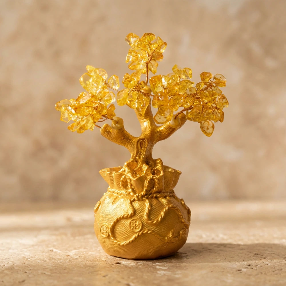 Citrine Prosperity Tree