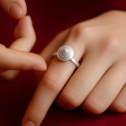 Lucky Buddhist Prayer Wheel Ring