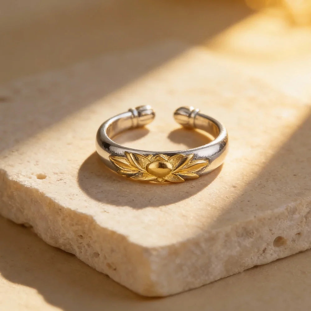 Lotus Crown Empowerment Ring