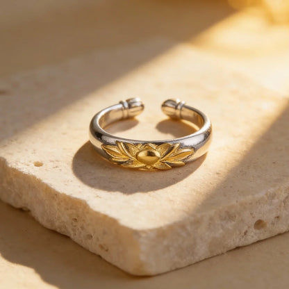 Lotus Crown Empowerment Ring