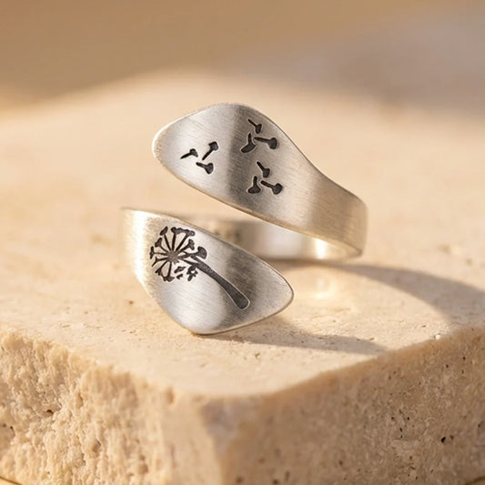 Make A Wish Dandelion Ring