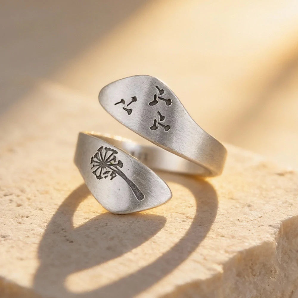 Make A Wish Dandelion Ring