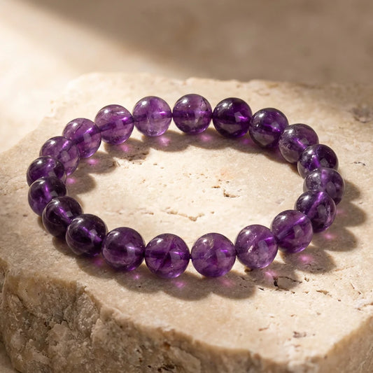 Inner Peace Amethyst Bracelet