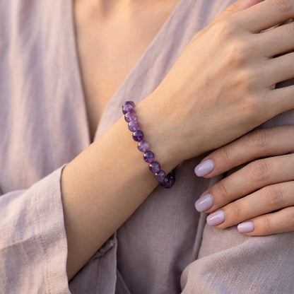 Inner Peace Amethyst Bracelet