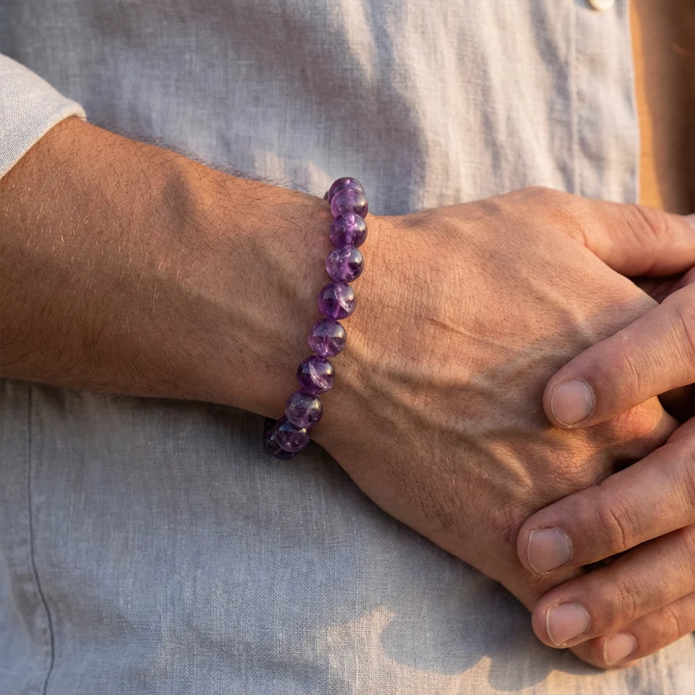 Inner Peace Amethyst Bracelet