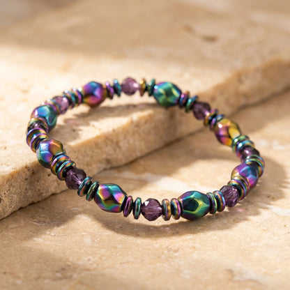 Prism Balance Magnetic Rainbow Bracelet
