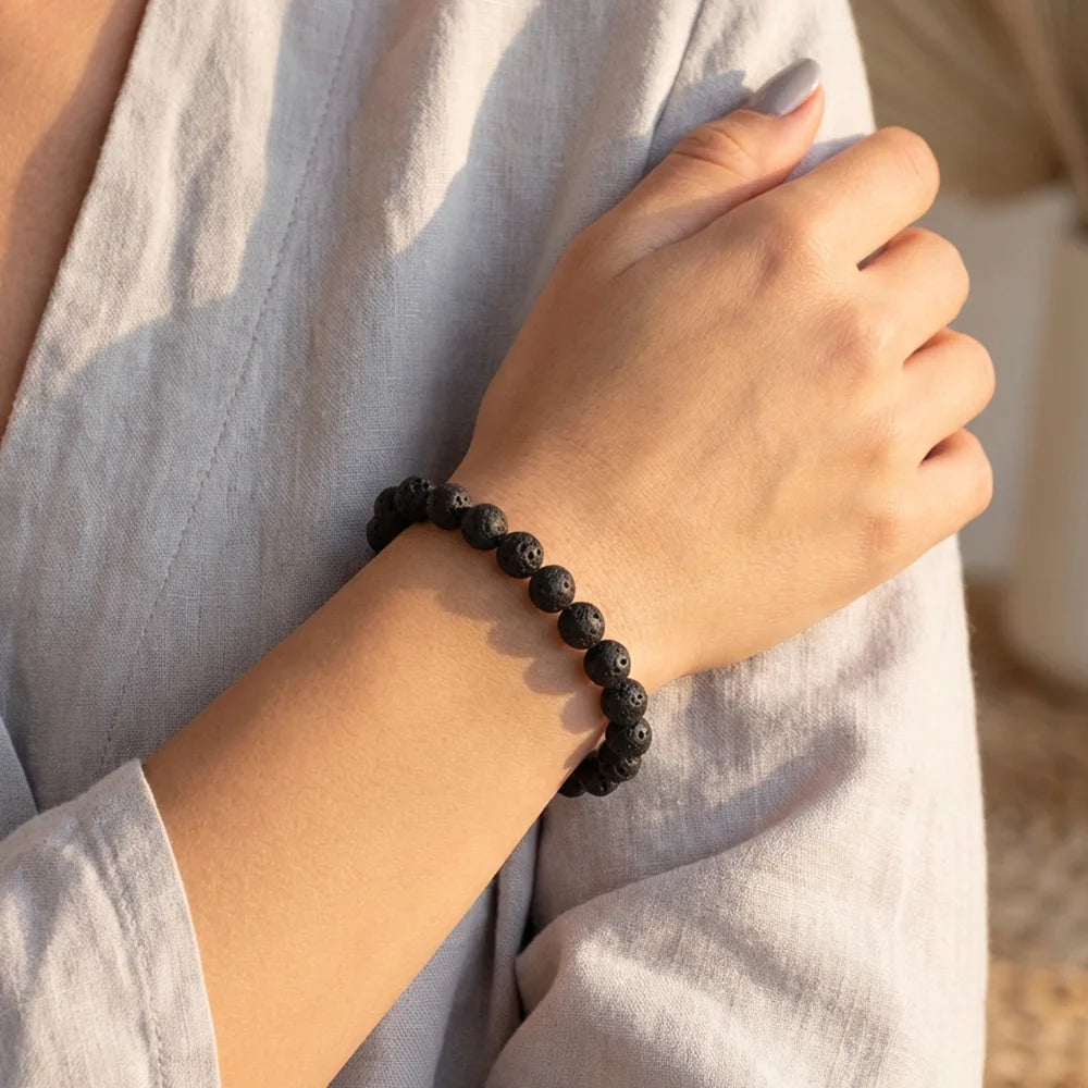 Volcanic Strength Lava Bracelet