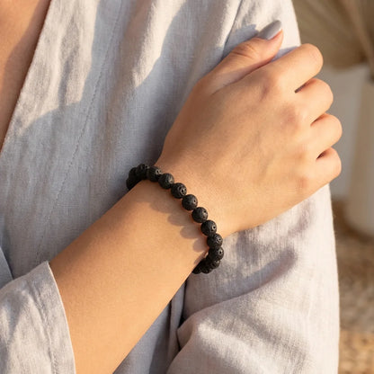 Volcanic Strength Lava Bracelet
