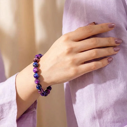 Cosmic Destiny Galactic Tiger's Eye Bracelet