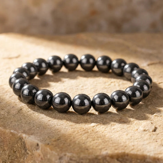 Grounded Strength Hematite Bracelet