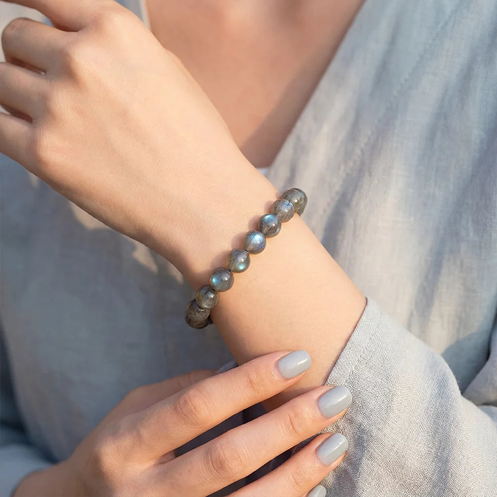 Aura Shield Labradorite Bracelet