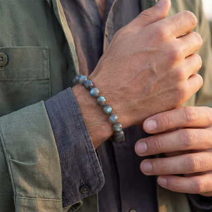Aura Shield Labradorite Bracelet
