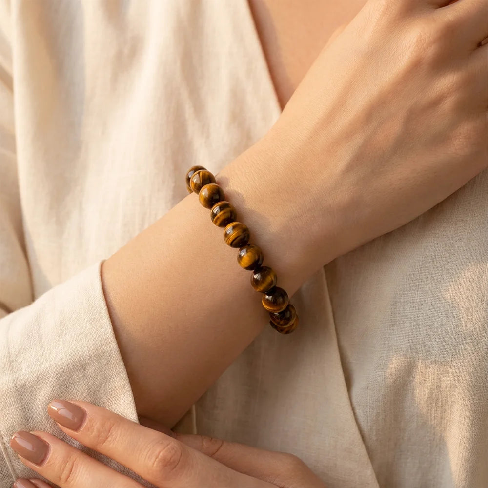 Energy Shield Tiger’s Eye Bracelet