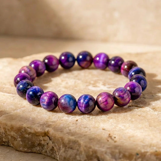 Cosmic Destiny Galactic Tiger's Eye Bracelet