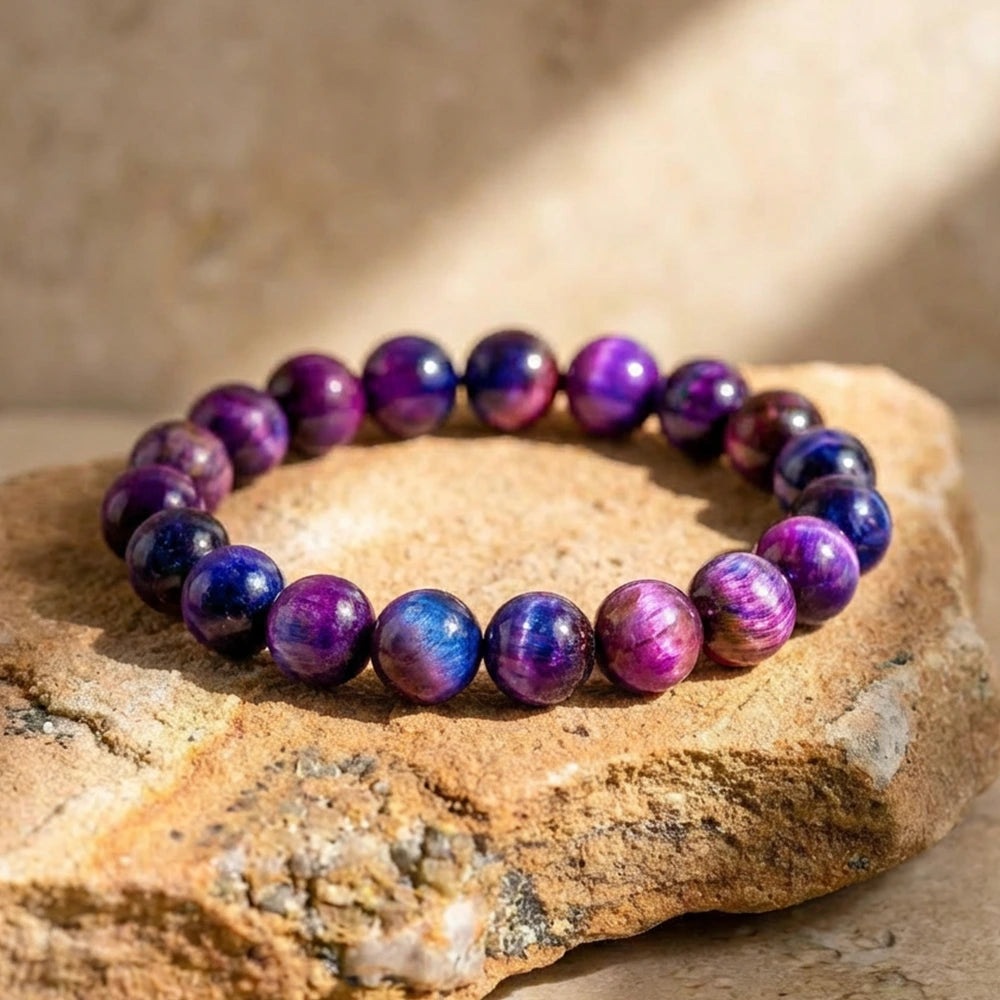 Cosmic Destiny Galactic Tiger's Eye Bracelet