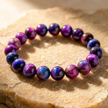 Cosmic Destiny Galactic Tiger's Eye Bracelet