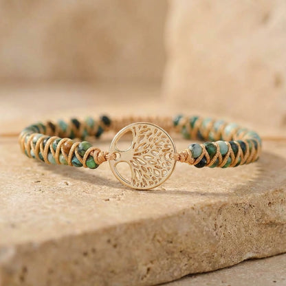 Rooted Peace Tree of Life Bracelet