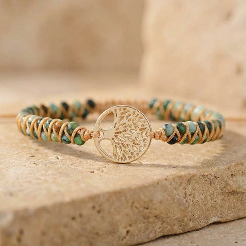 Rooted Peace Tree of Life Bracelet
