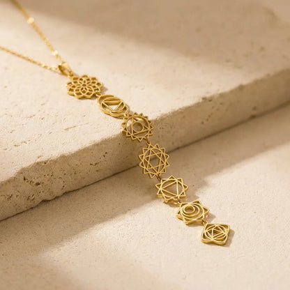 Ascension Line – 7 Chakra Statement Necklace