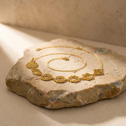 Ascension Line – 7 Chakra Statement Necklace