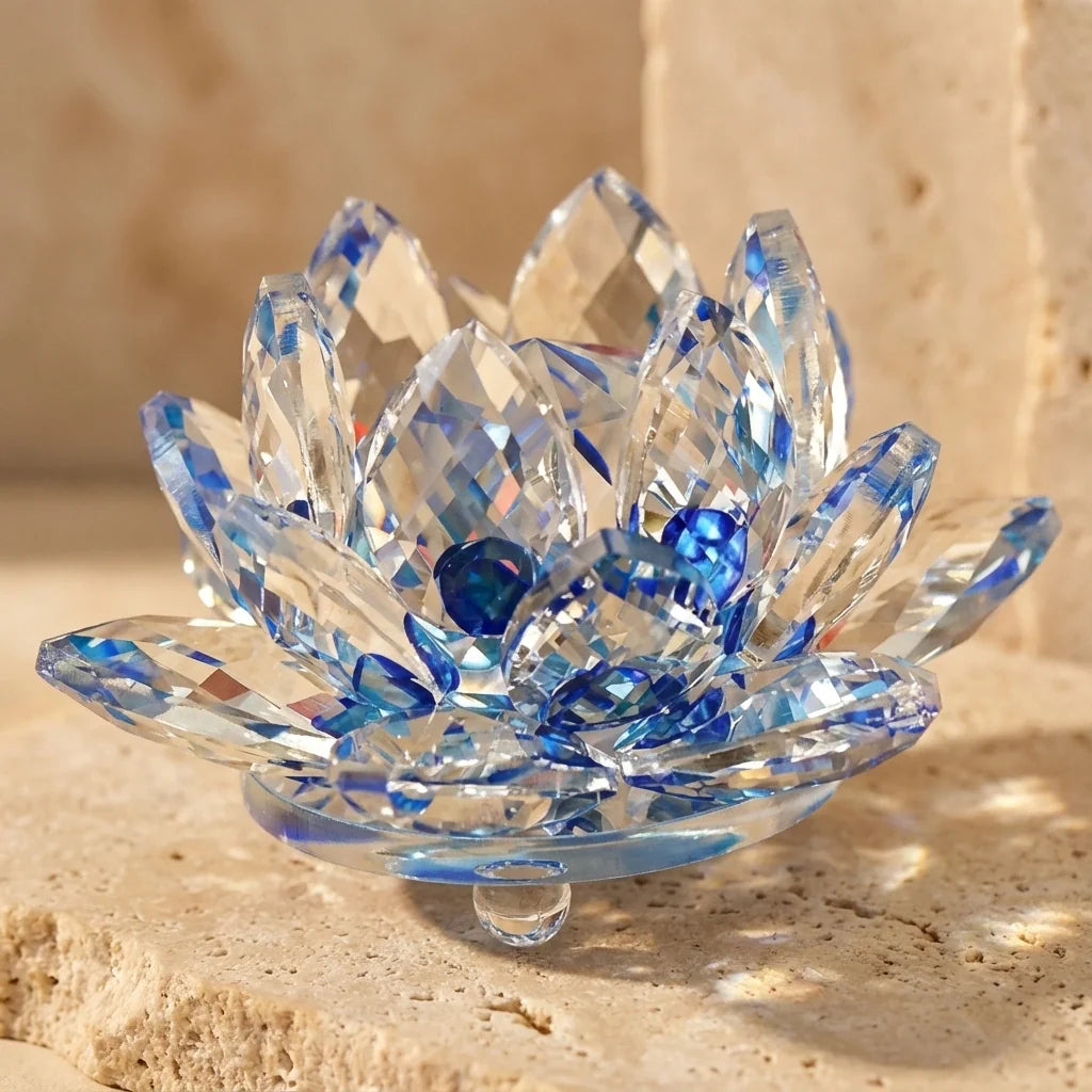 Radiant Lotus Energy Crystal