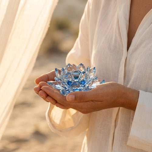 Feng Shui Crystal Lotus