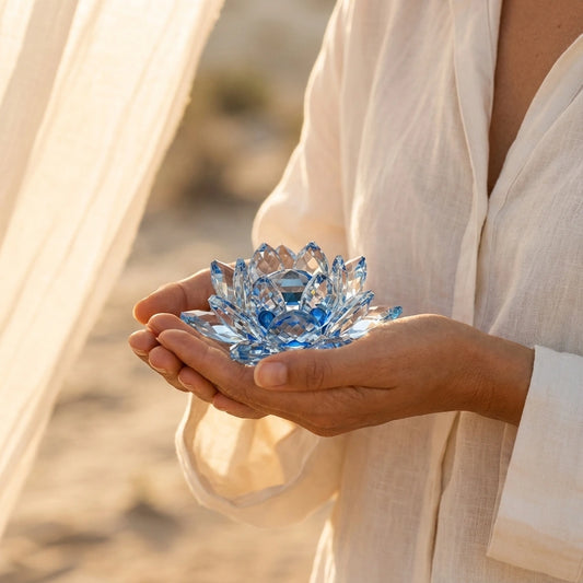 Feng Shui Crystal Lotus