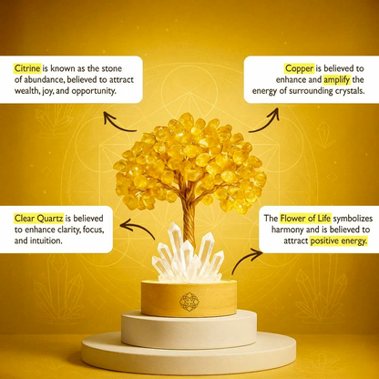 Golden Wealth Manifestation Lamp