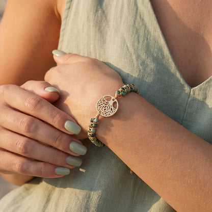 Rooted Peace Tree of Life Bracelet