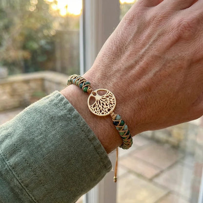 Rooted Peace Tree of Life Bracelet