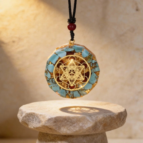 Metatron’s Cube Orgonite Pendant