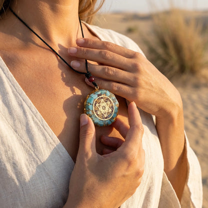 Metatron’s Cube Orgonite Pendant
