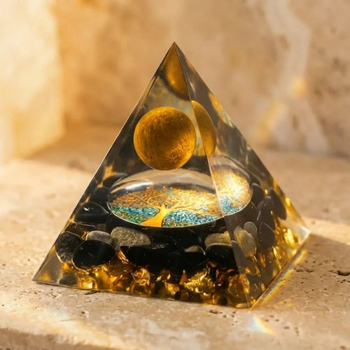 Protection Shield Orgonite Pyramid