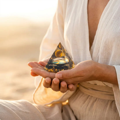 Protection Shield Orgonite Pyramid