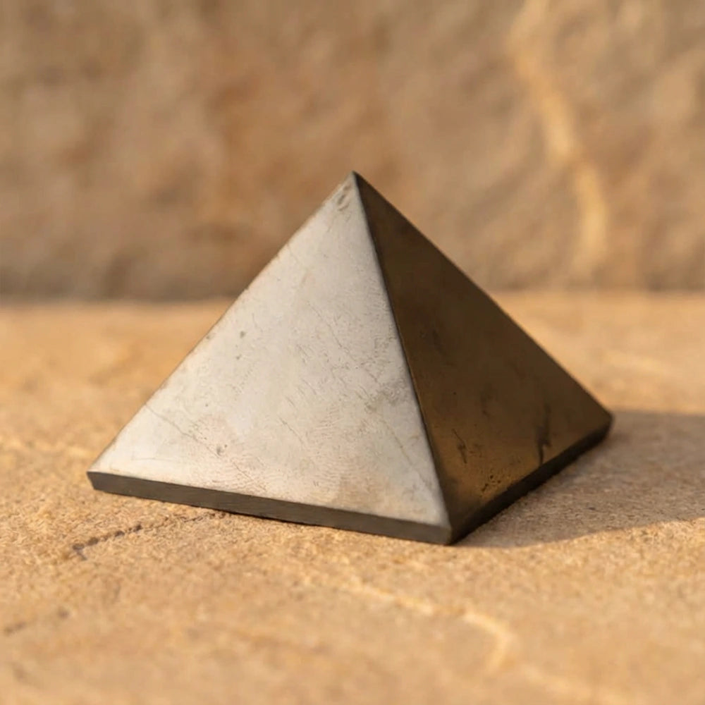 Shungite EMF Protection Pyramid